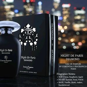 Night de Paris Diamond Eau de Parfum 3.4 oz By L’orientale High-End Niche,Unisex